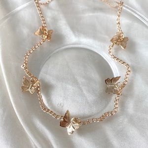 LAST ONE! gold butterfly choker (buy 1 get two free!!!)